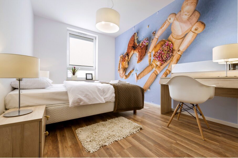 Party Puppets  Mural print