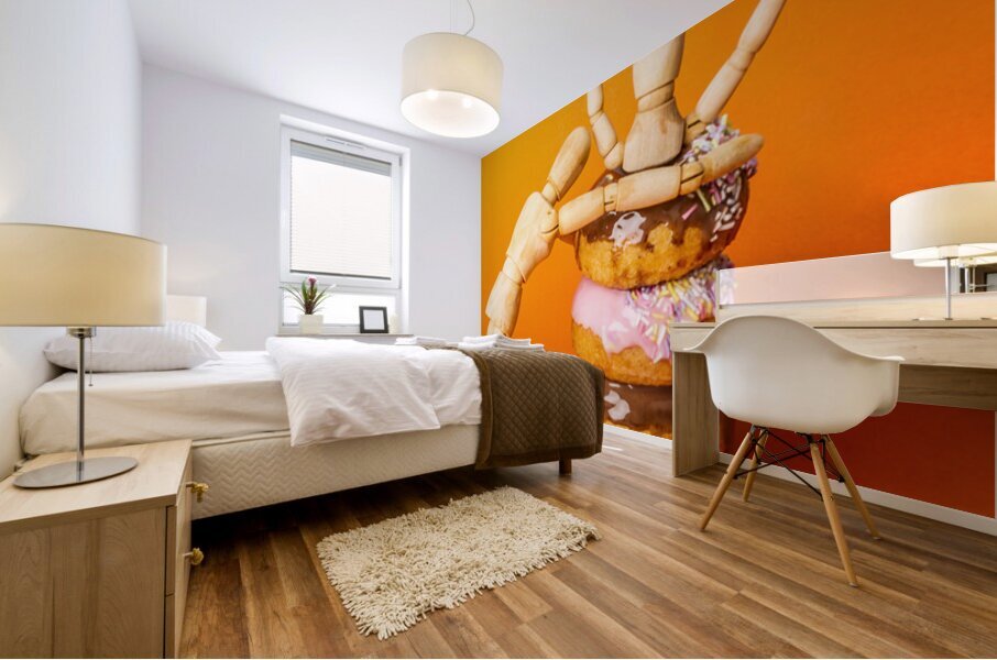 Doughnut Fix Mural print