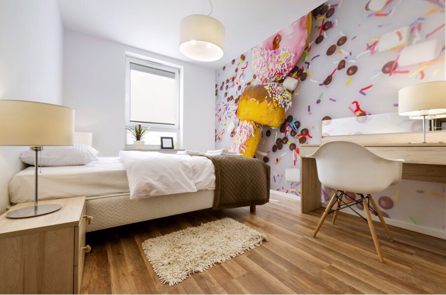 Diner Decadence Mural print