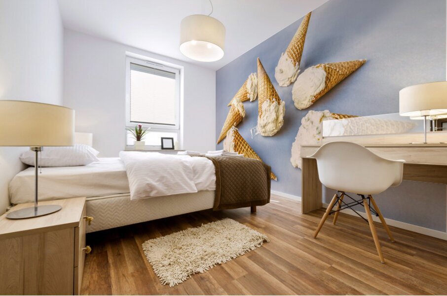 Dairy Drops Mural print