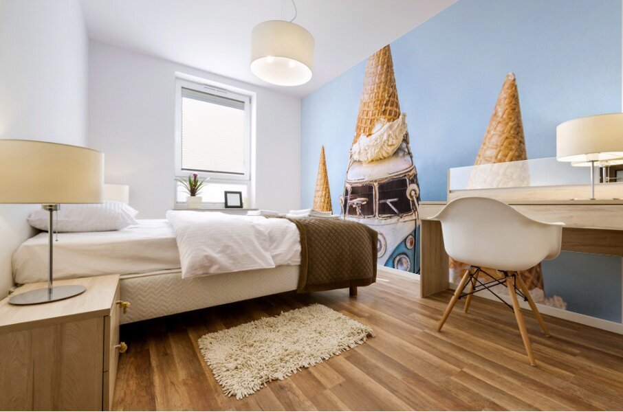 Still In The Ice Cream Trade Mural print