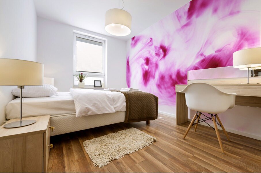 Lines And Waves Mural print