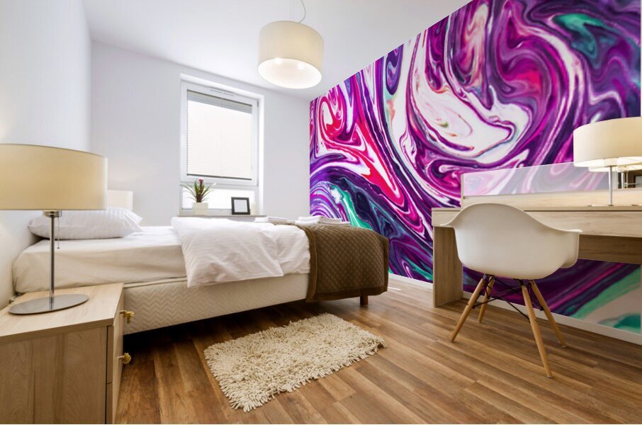 Waveform Mural print