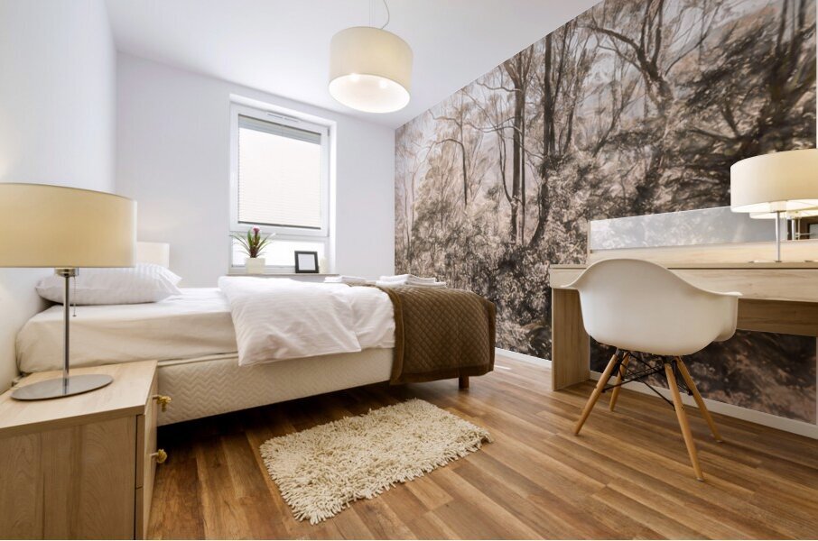 Harmonious Fades Mural print