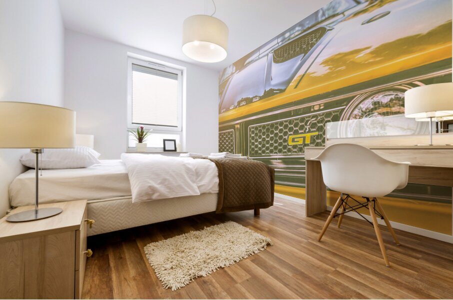 GT Muscle Mural print