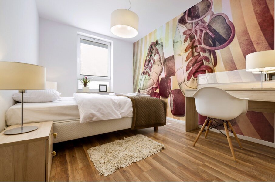 Roller Circus Mural print