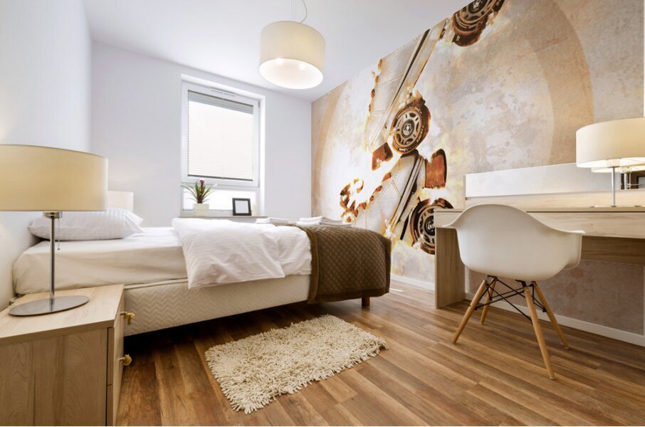 Rink of Fire Mural print