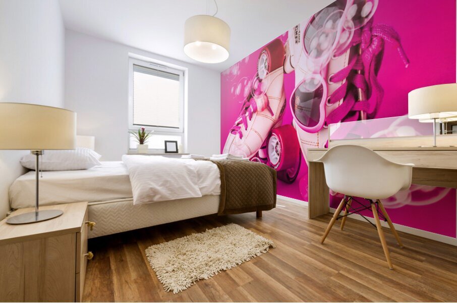 Party Skate Mural print