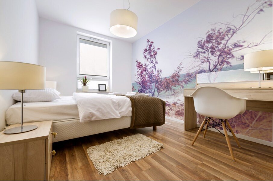 Awash in Retro Mural print