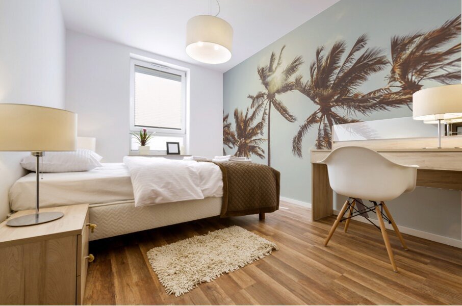 Palmy Summers Mural print