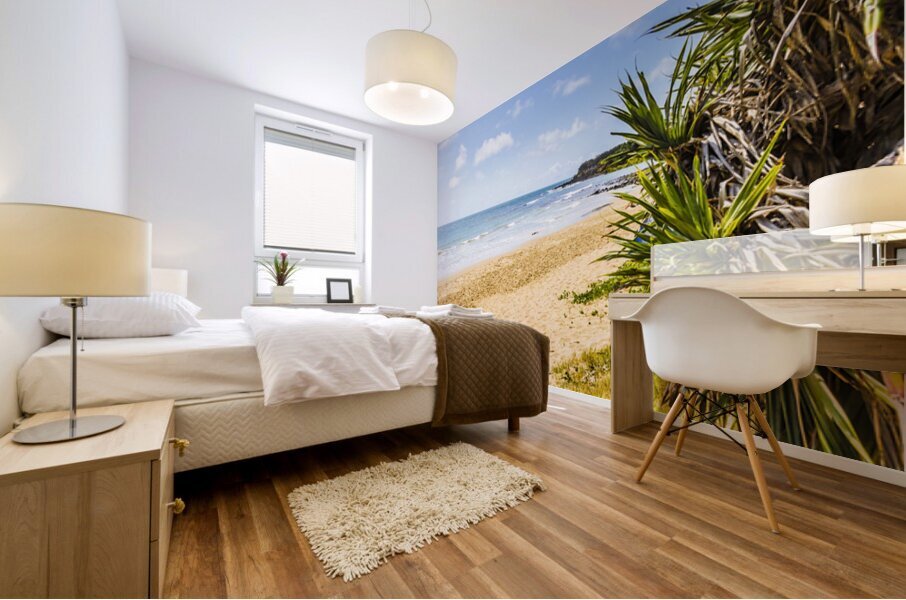 Beyond The Palms Mural print