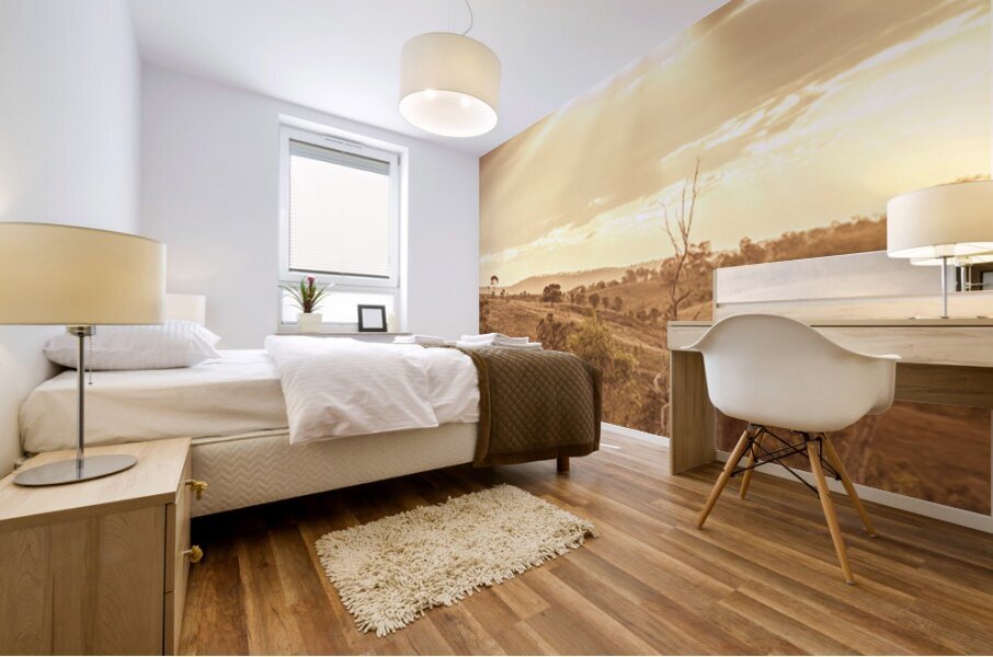 Mount Perry Gold Mural print