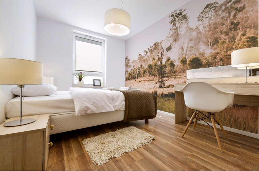 Picturesque Prairie Mural print