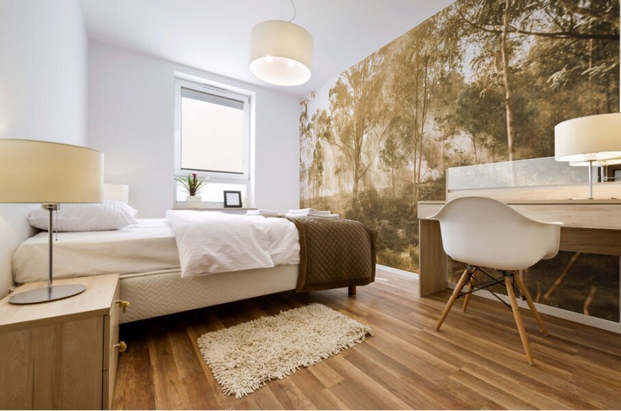 Branch Creek Magic Mural print