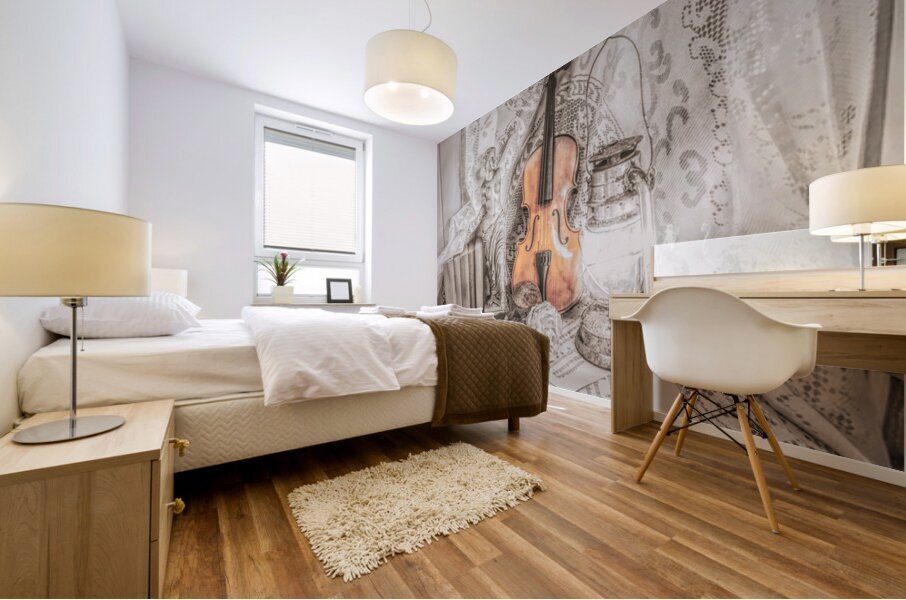 Visual Poetry Mural print