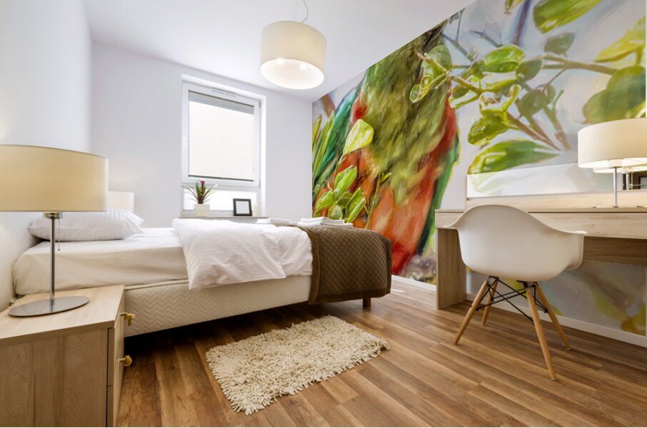  Australian King Parrot Mural print