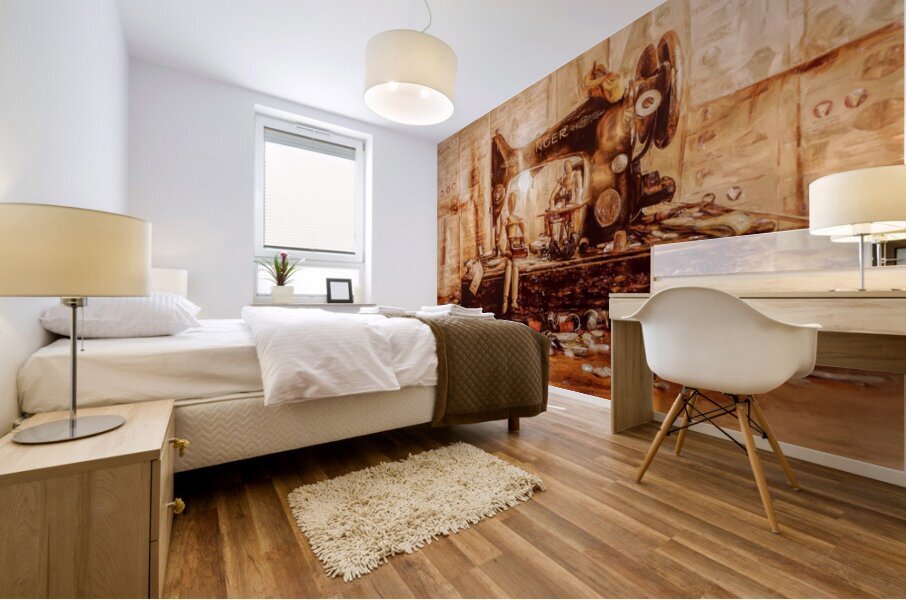 Dressmaker Dreams Mural print