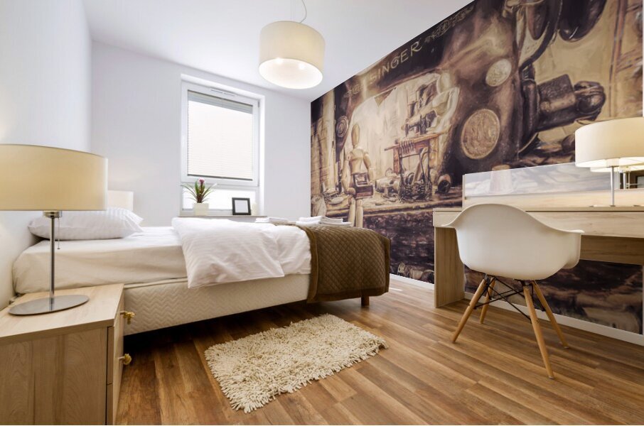 Fabrications Mural print