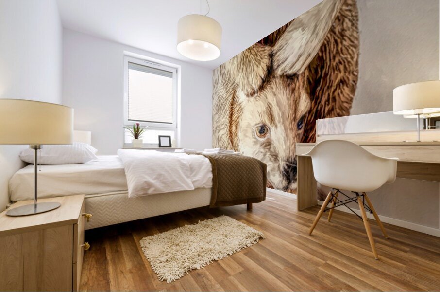 Rustic Country Calm Mural print