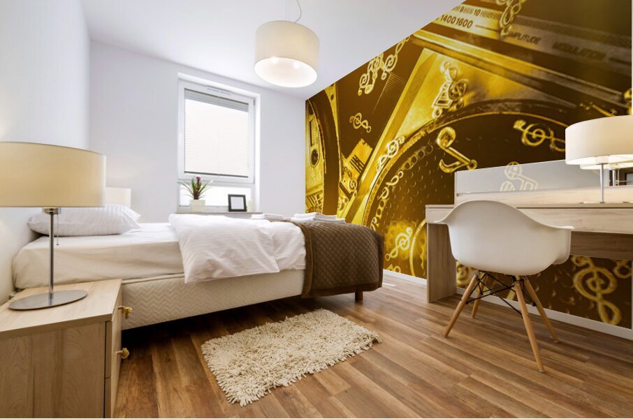 Boombox Brights Mural print