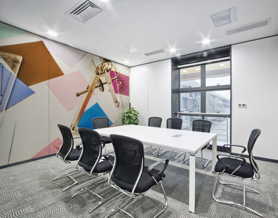 Design in abstract geometry Wall Printing