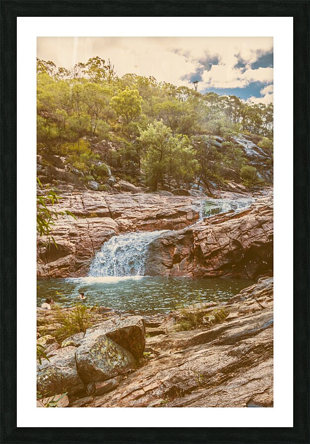 Bushland oasis Picture Frame print