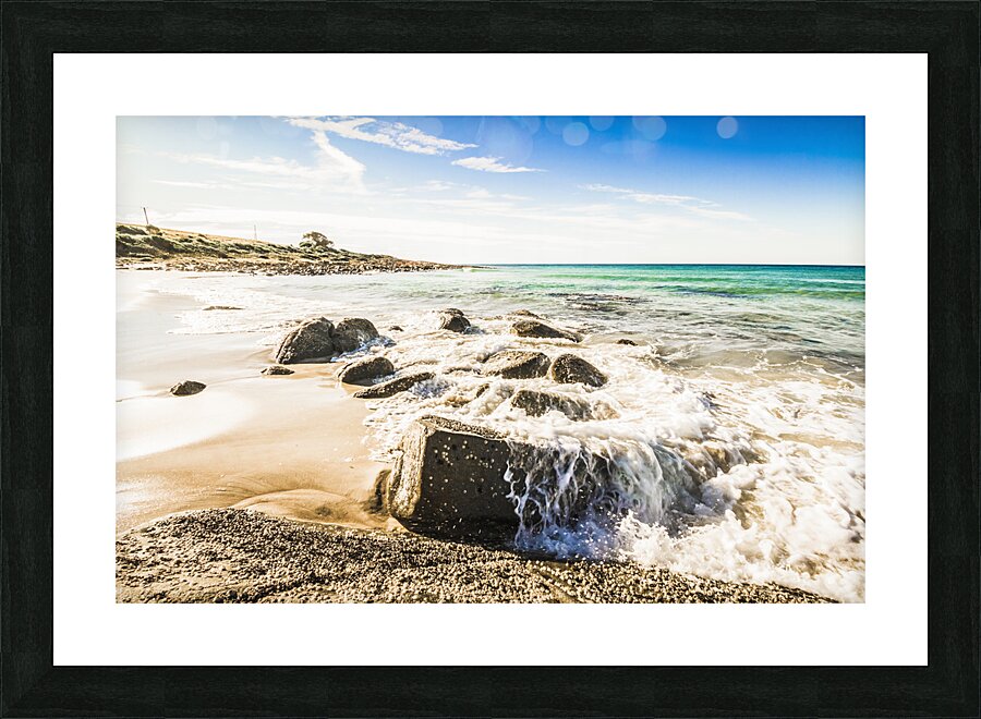 East Coast of Tasmania seascape Picture Frame print