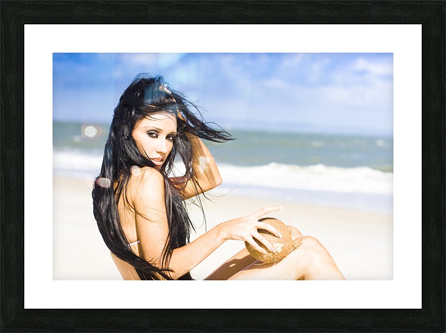 Tropic cool Picture Frame print