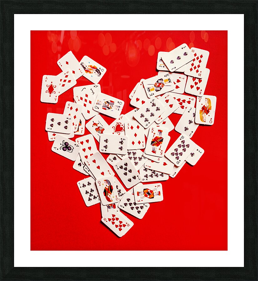 Full house Picture Frame print