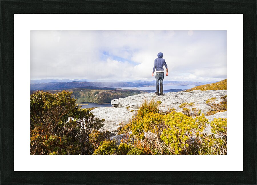 I can climb mountains Picture Frame print
