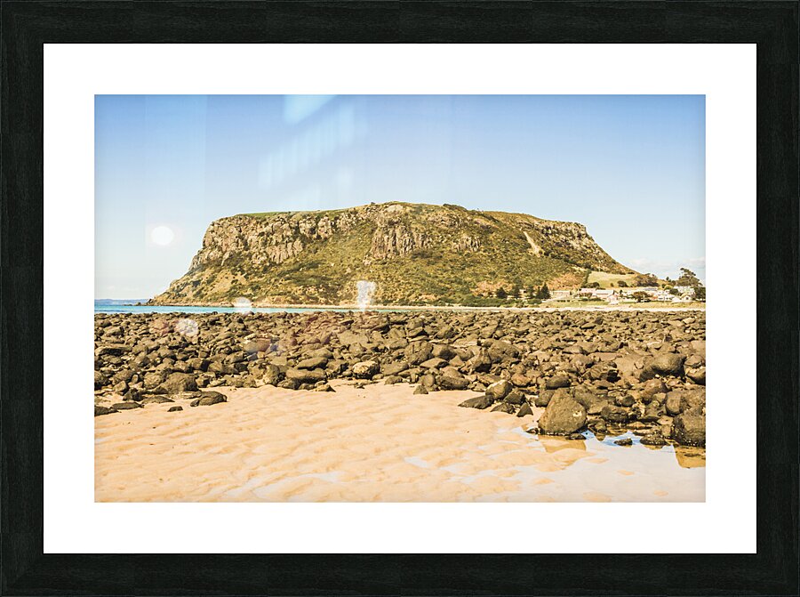 Stanley seascape Picture Frame print