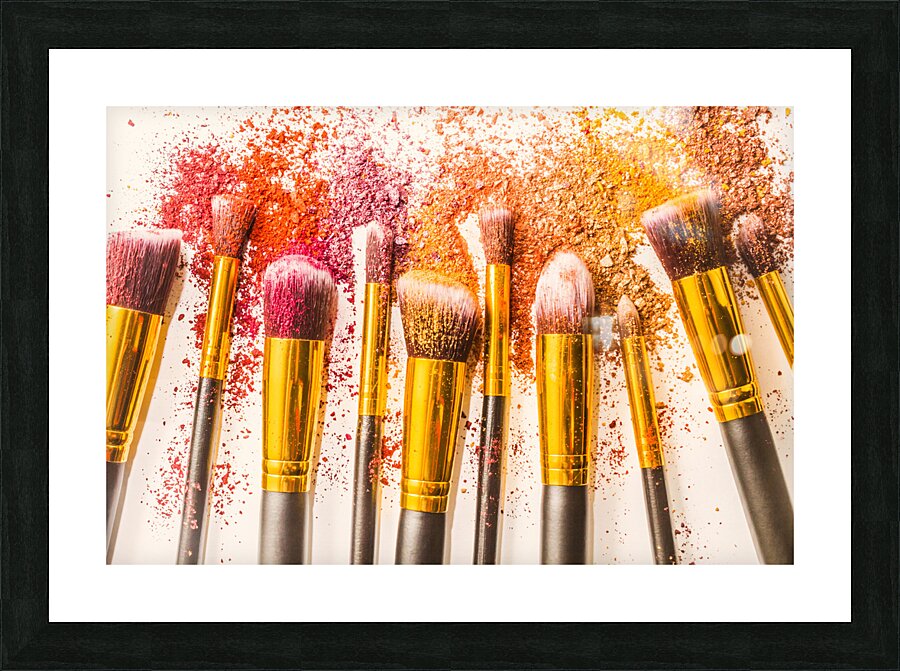 Powder Palette Picture Frame print