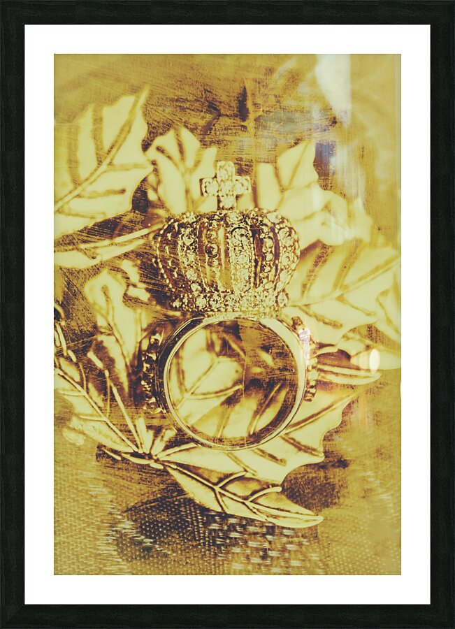 Fit for a king Picture Frame print