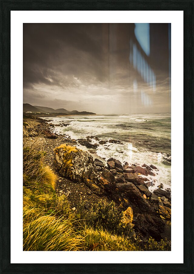 Storm season Picture Frame print