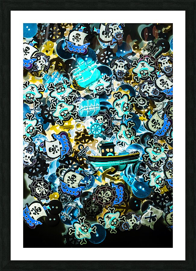 Buccaneer bay Picture Frame print