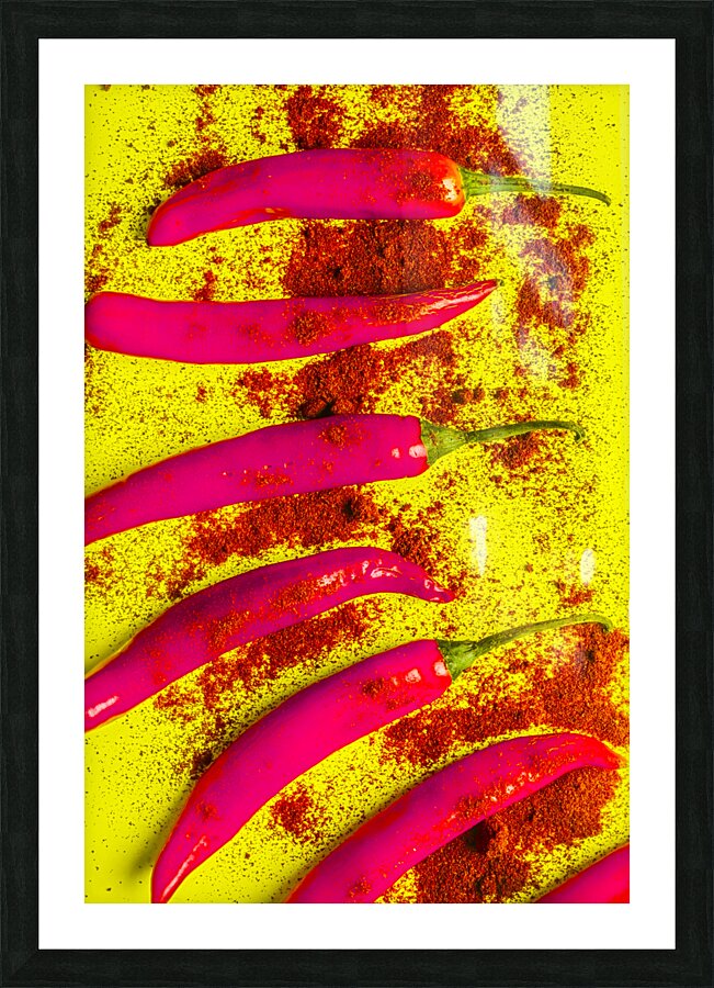 Pepper pop Picture Frame print