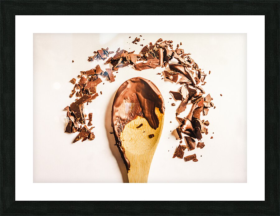 Flaky Picture Frame print