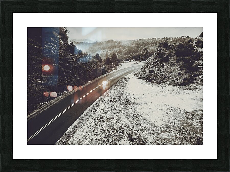 Tasmania wilderness way Picture Frame print