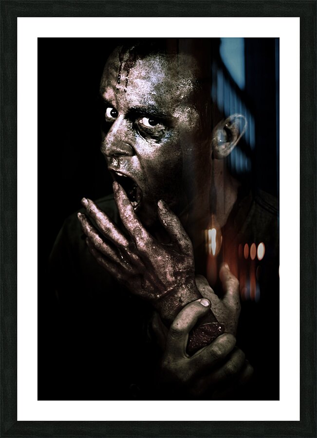 Zombie Apocalypse Picture Frame print