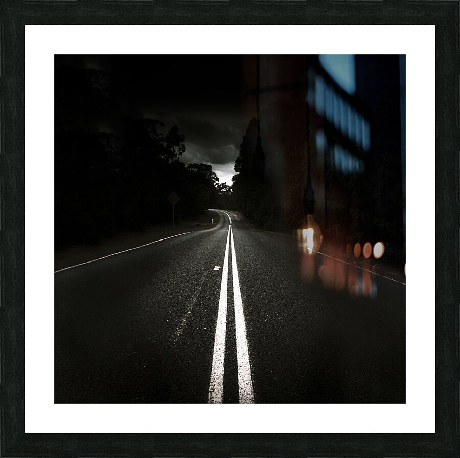 Journey Of Distance Picture Frame print