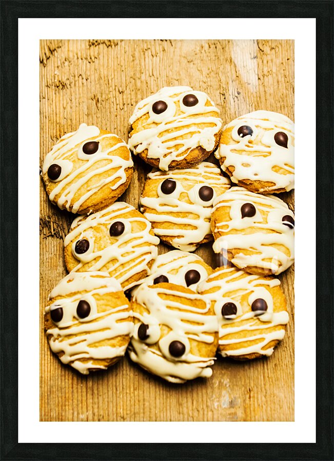 Halloween baking treats Picture Frame print