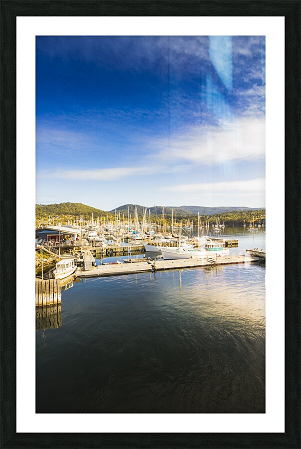 Docks and wharfs Picture Frame print