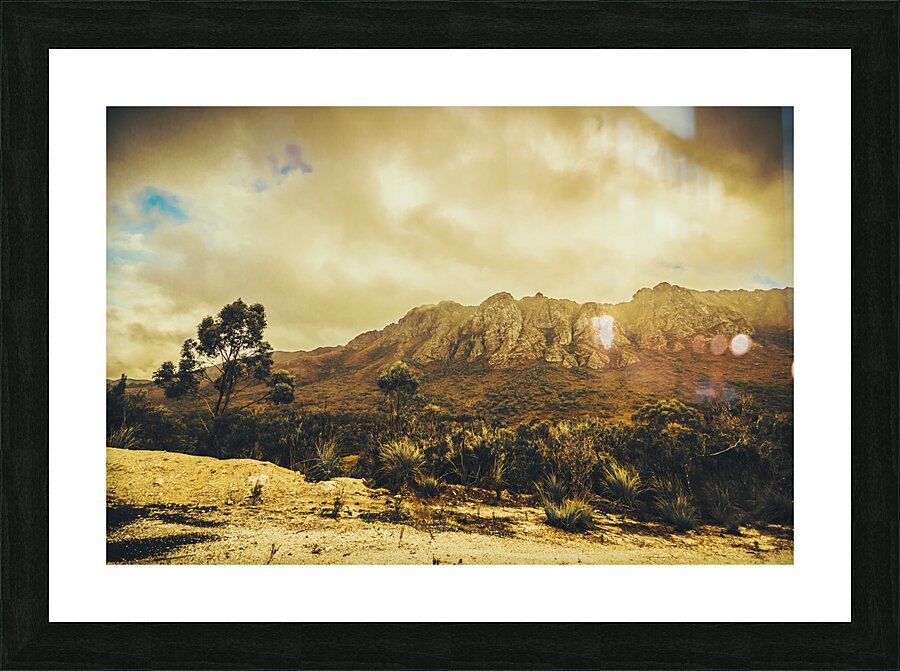 Sentinel Range Tasmania Picture Frame print