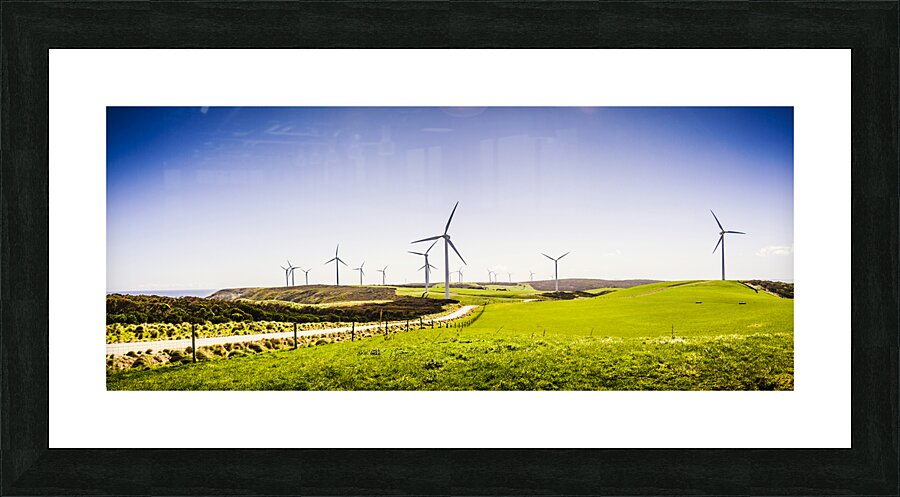 Winds from west Woolnorth Picture Frame print