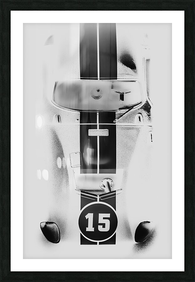 Racing Stripes Picture Frame print