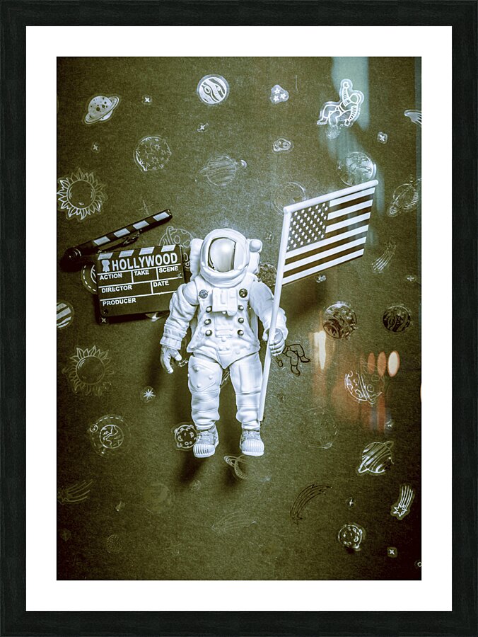 An American Story Picture Frame print