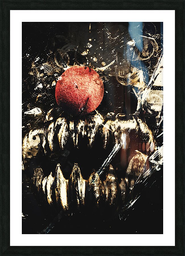 Dark carnival art Picture Frame print