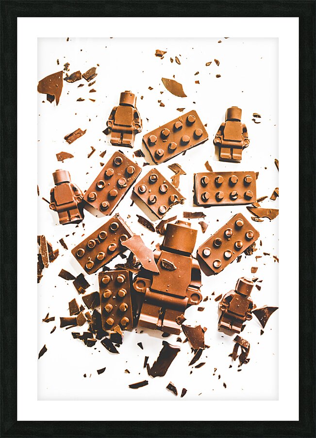 Sweat defeat Picture Frame print