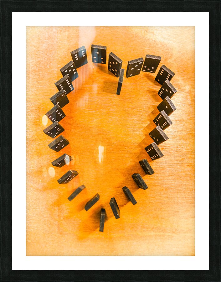 Chips are stacked Picture Frame print