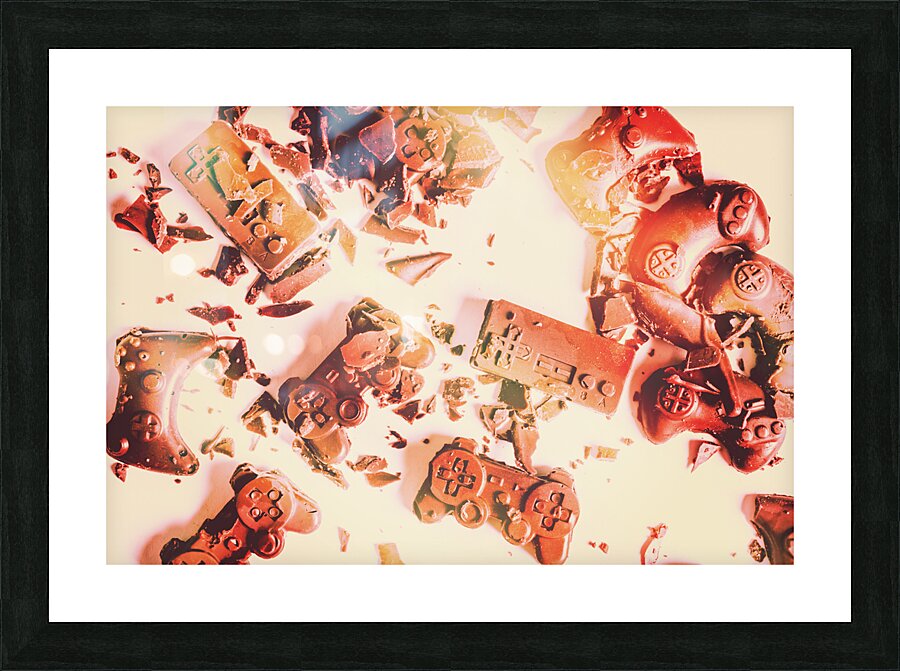 Chocllision Picture Frame print